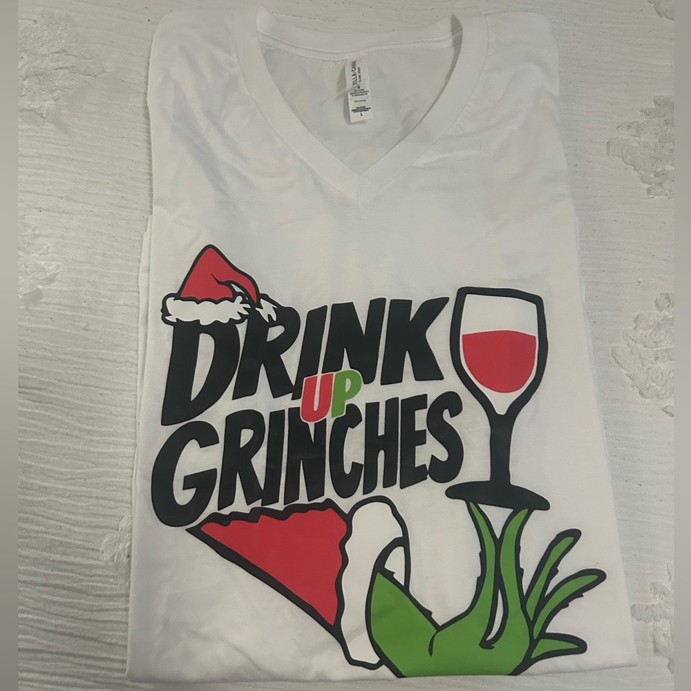 Bella Canvas White T-Shirt Size Large
